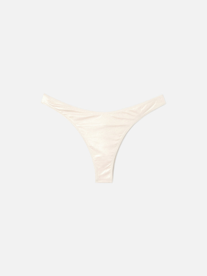 Bikini brassière Sadie Naomi en lamina or 