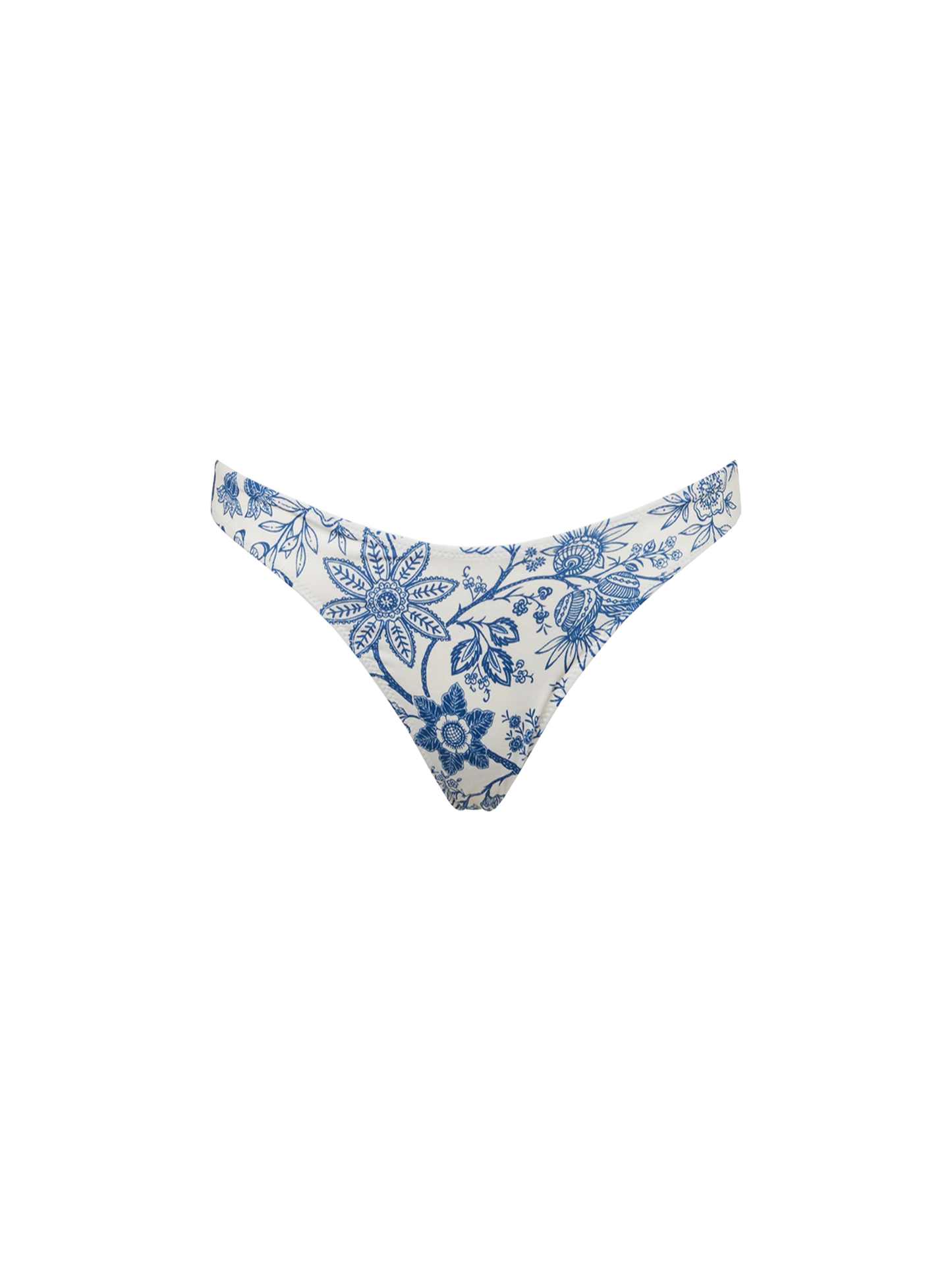 Woman cheeky swim briefs with flower print - MC2 Saint Barth