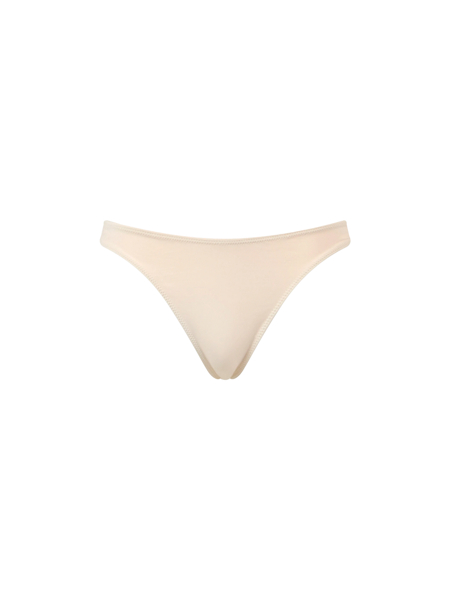 Woman beige cheeky swim briefs Naomi - MC2 Saint Barth
