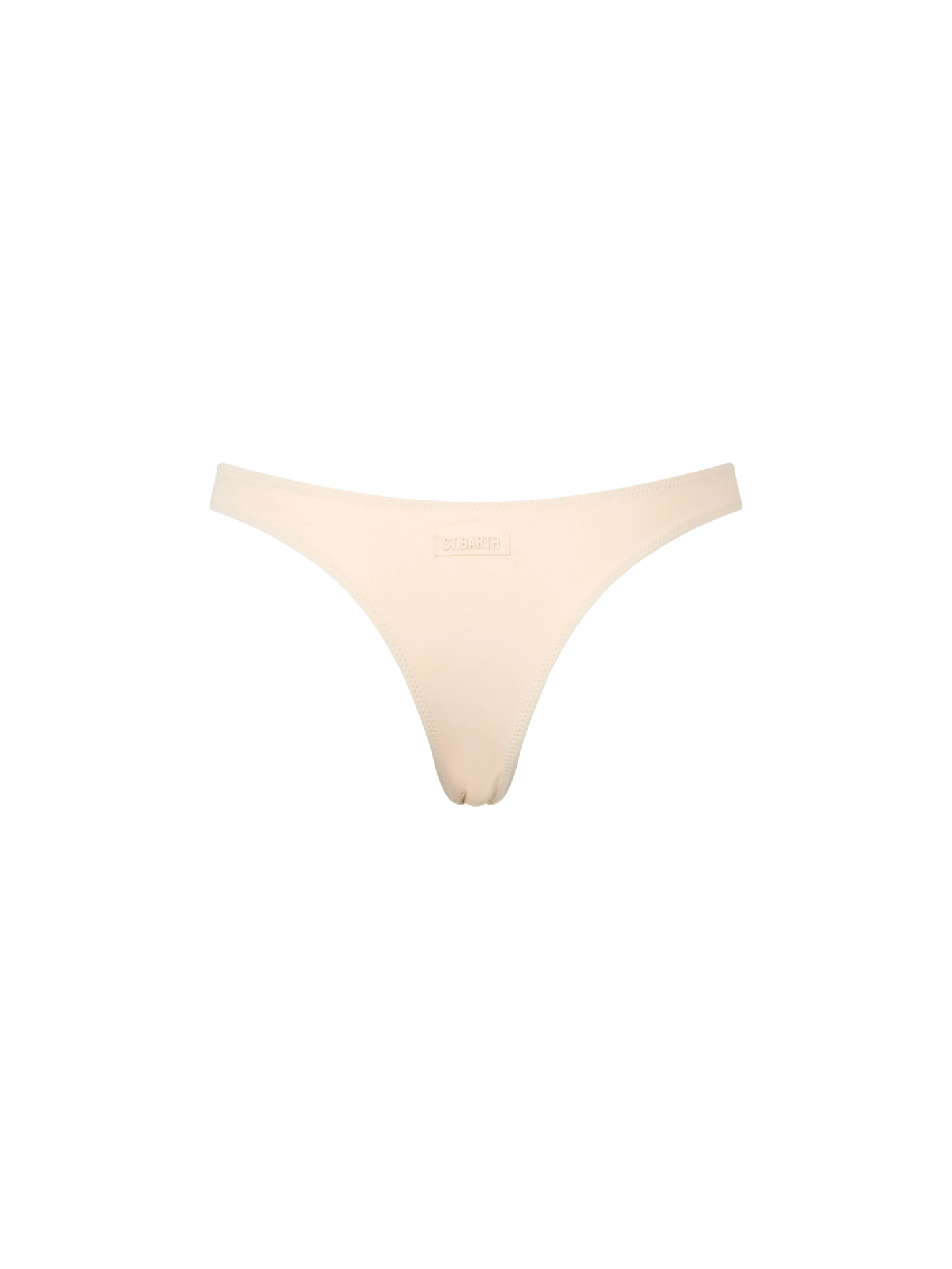 Woman beige cheeky swim briefs Naomi - MC2 Saint Barth