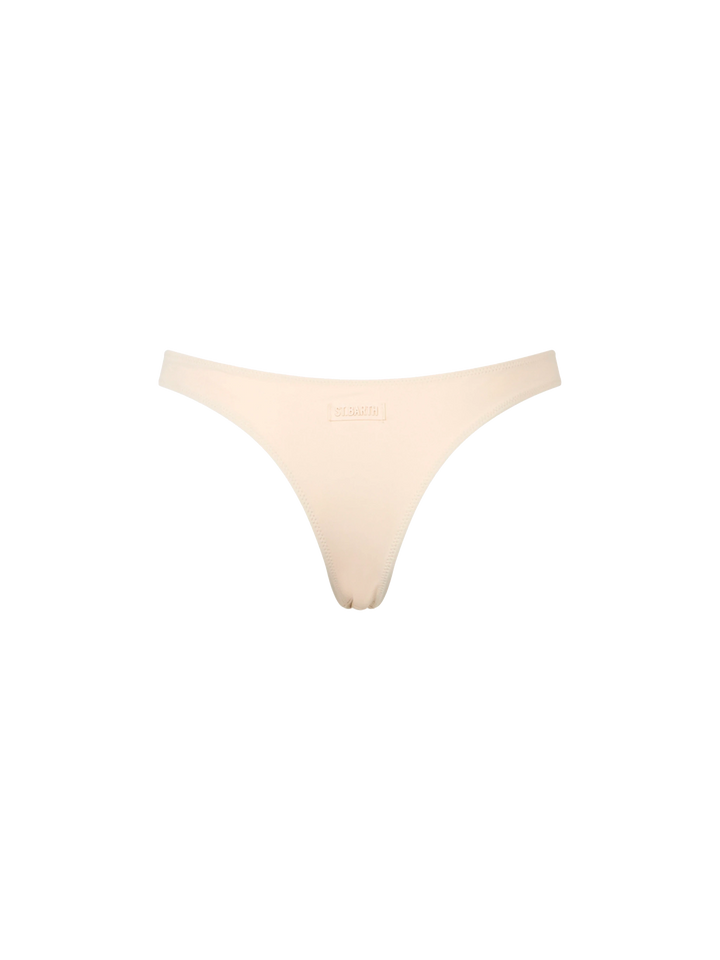 Woman beige cheeky swim briefs Naomi - MC2 Saint Barth