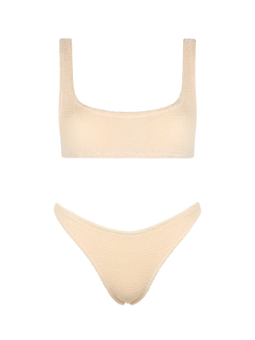 Bralette bikini Naima Naomi in beige crinkle - MC2 Saint Barth