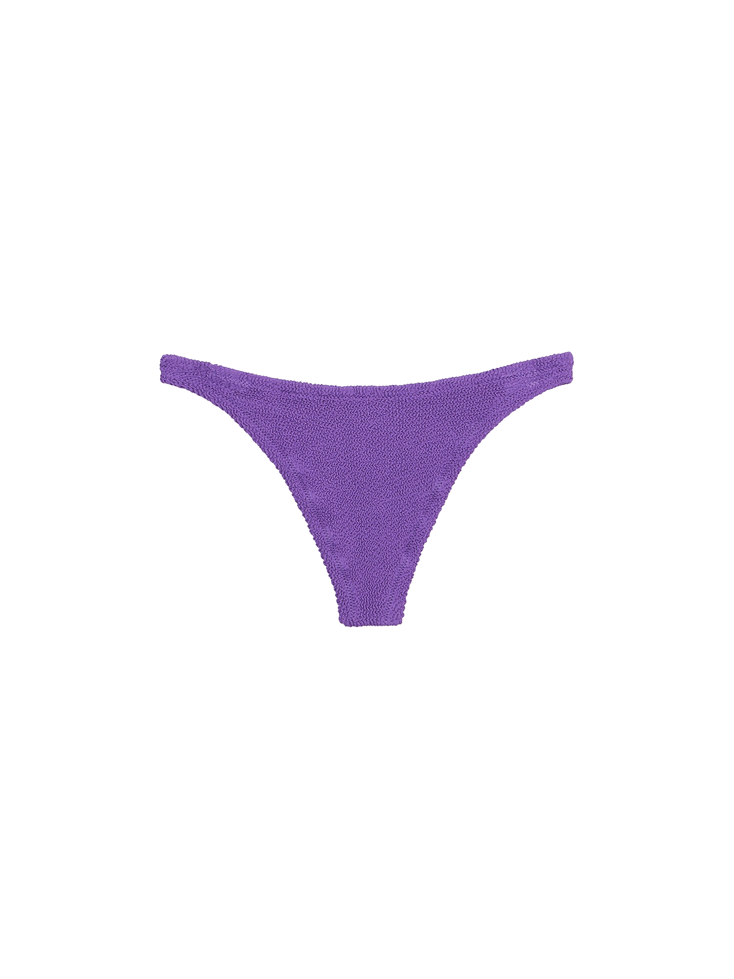 Woman purple crinkle cheeky swim briefs Naomi - MC2 Saint Barth