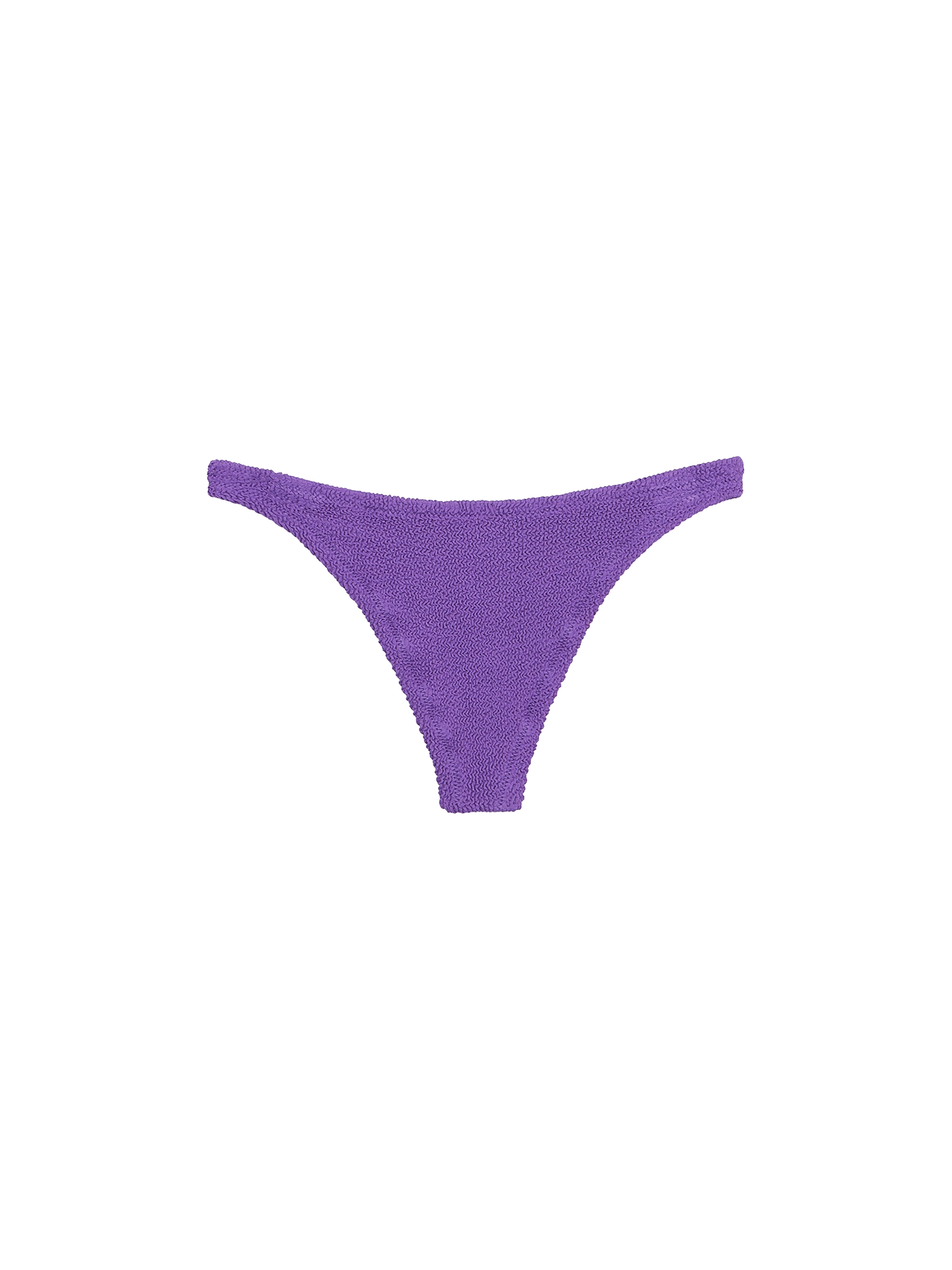 Woman purple crinkle cheeky swim briefs Naomi - MC2 Saint Barth