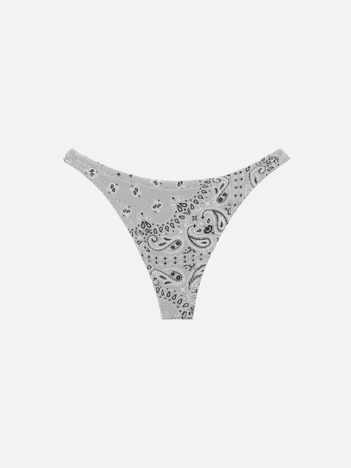 Naomi slip mare cheeky con stampa bandana