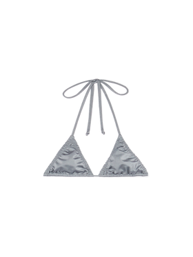 Nilly shimmer grey classic triangle top - MC2 Saint Barth