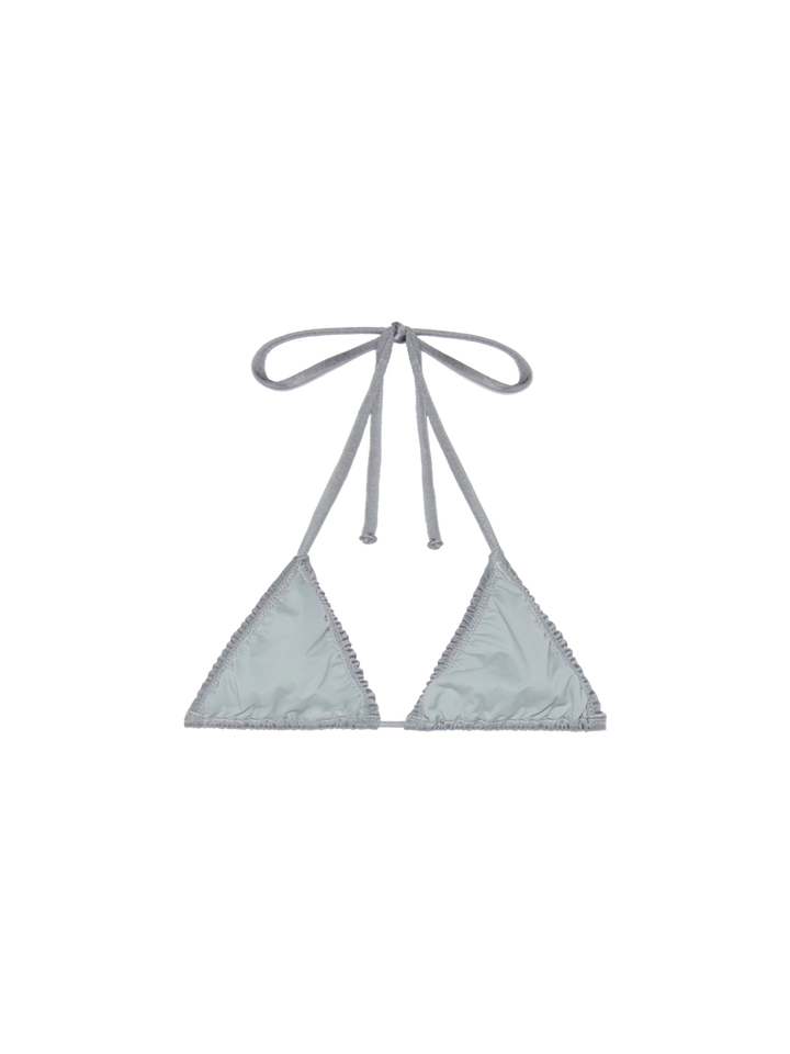 Nilly shimmer grey classic triangle top - MC2 Saint Barth