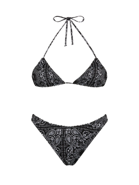 Triangle bikini Nilly Nalu with bandanna print - MC2 Saint Barth