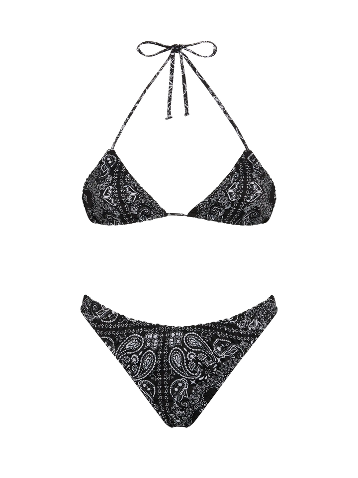 Triangle bikini Nilly Nalu with bandanna print - MC2 Saint Barth