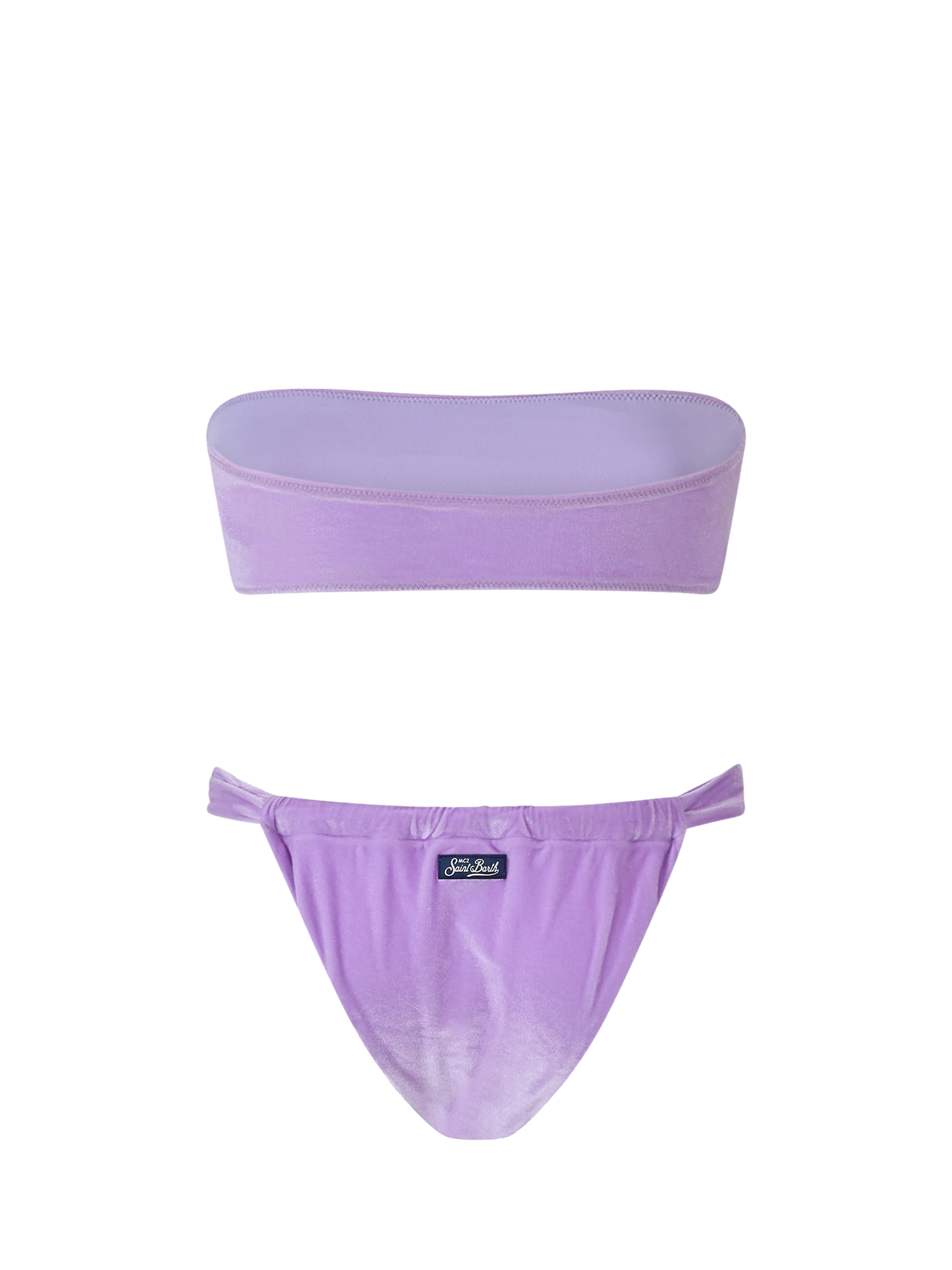 Woman chenille bandeau bikini Rebby Noelle - MC2 Saint Barth