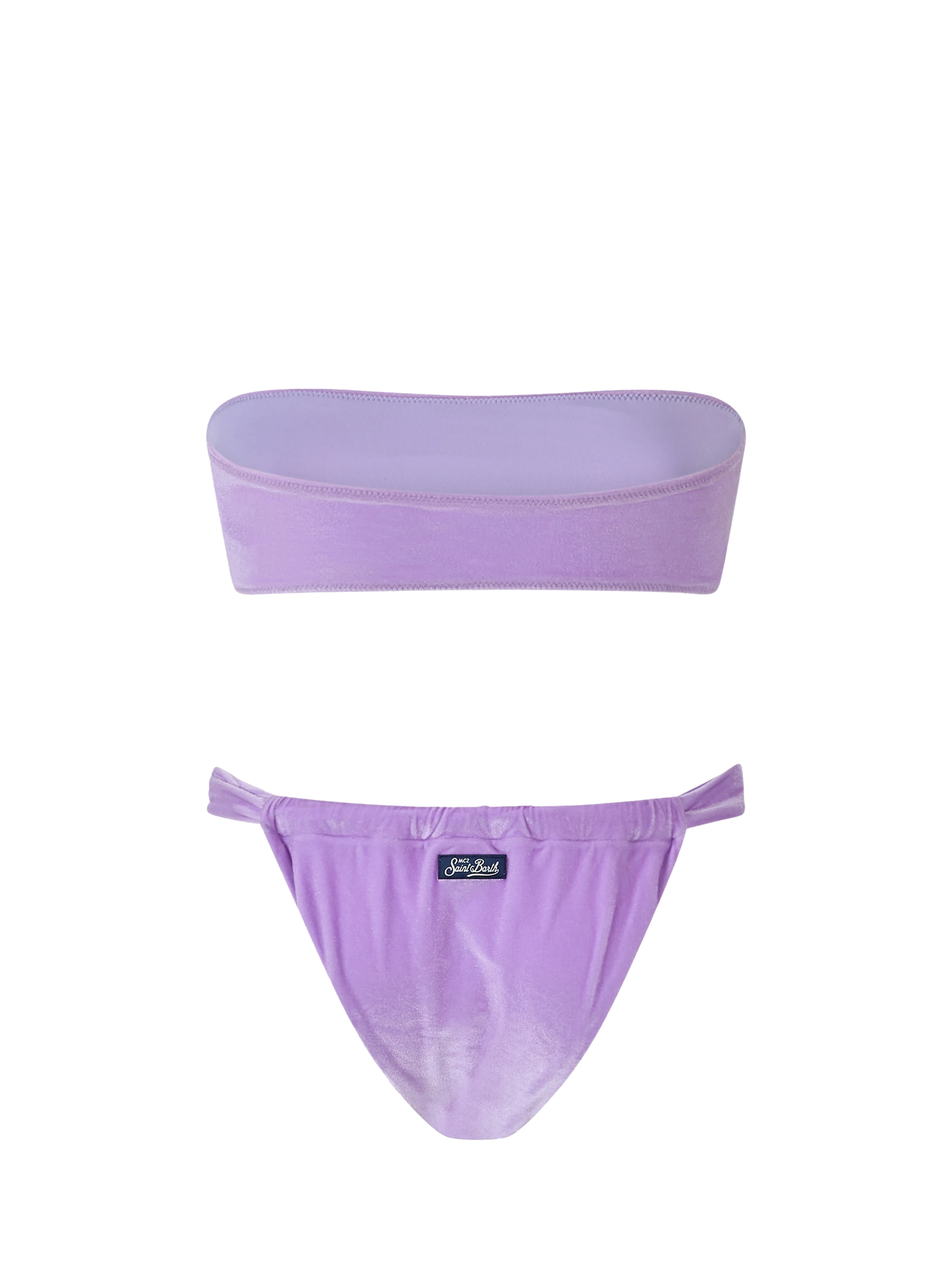 Woman chenille bandeau bikini Rebby Noelle - MC2 Saint Barth