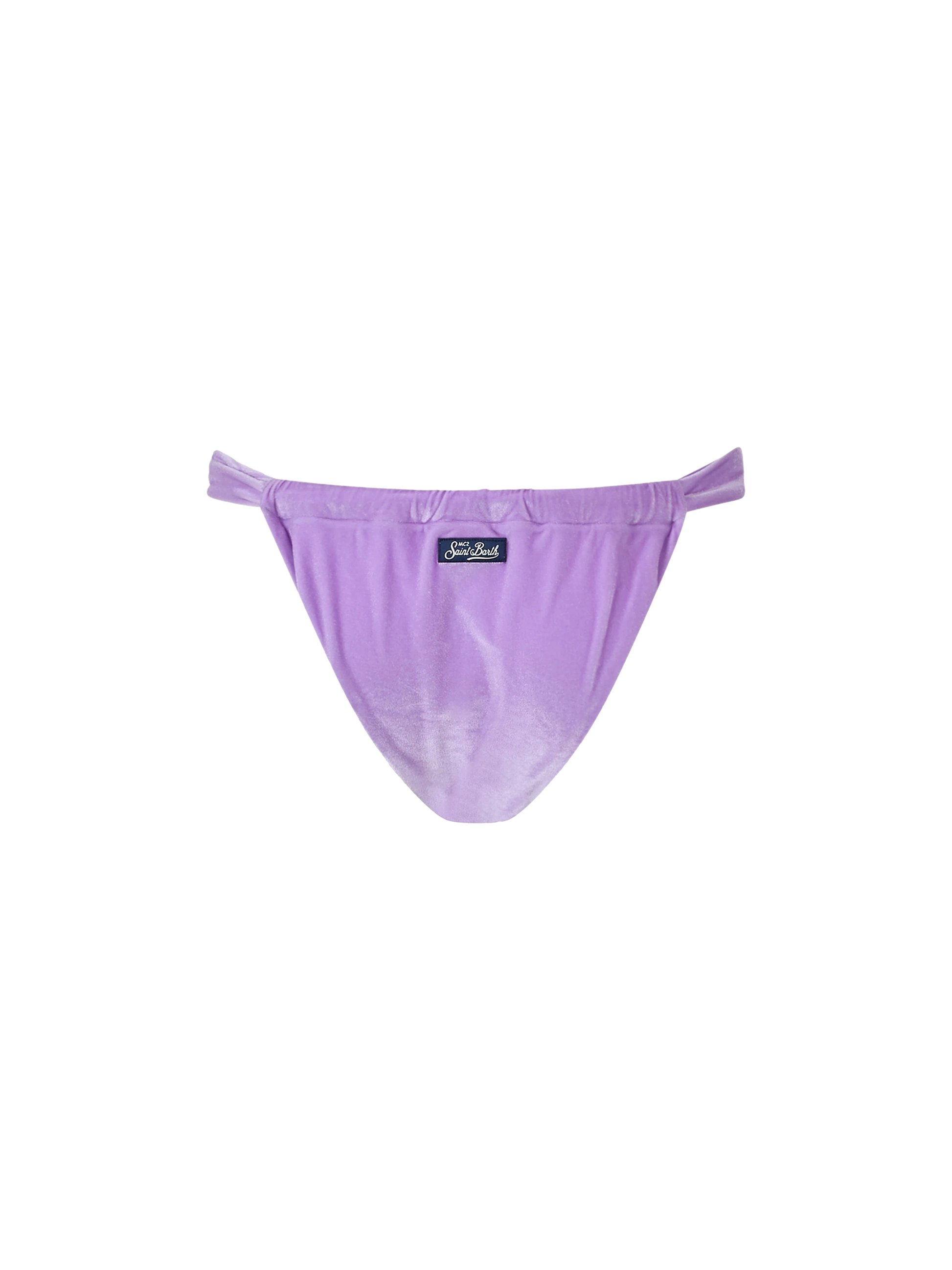 Woman chenille cheekiest swim briefs Noelle - MC2 Saint Barth