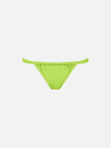 Slip da bagno da donna verde lime sgambati Noelle