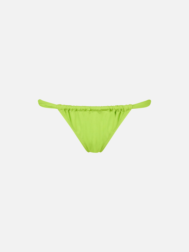 Slip da bagno da donna verde lime sgambati Noelle