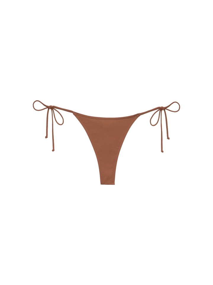 Norah brown cheeky swim briefs - MC2 Saint Barth