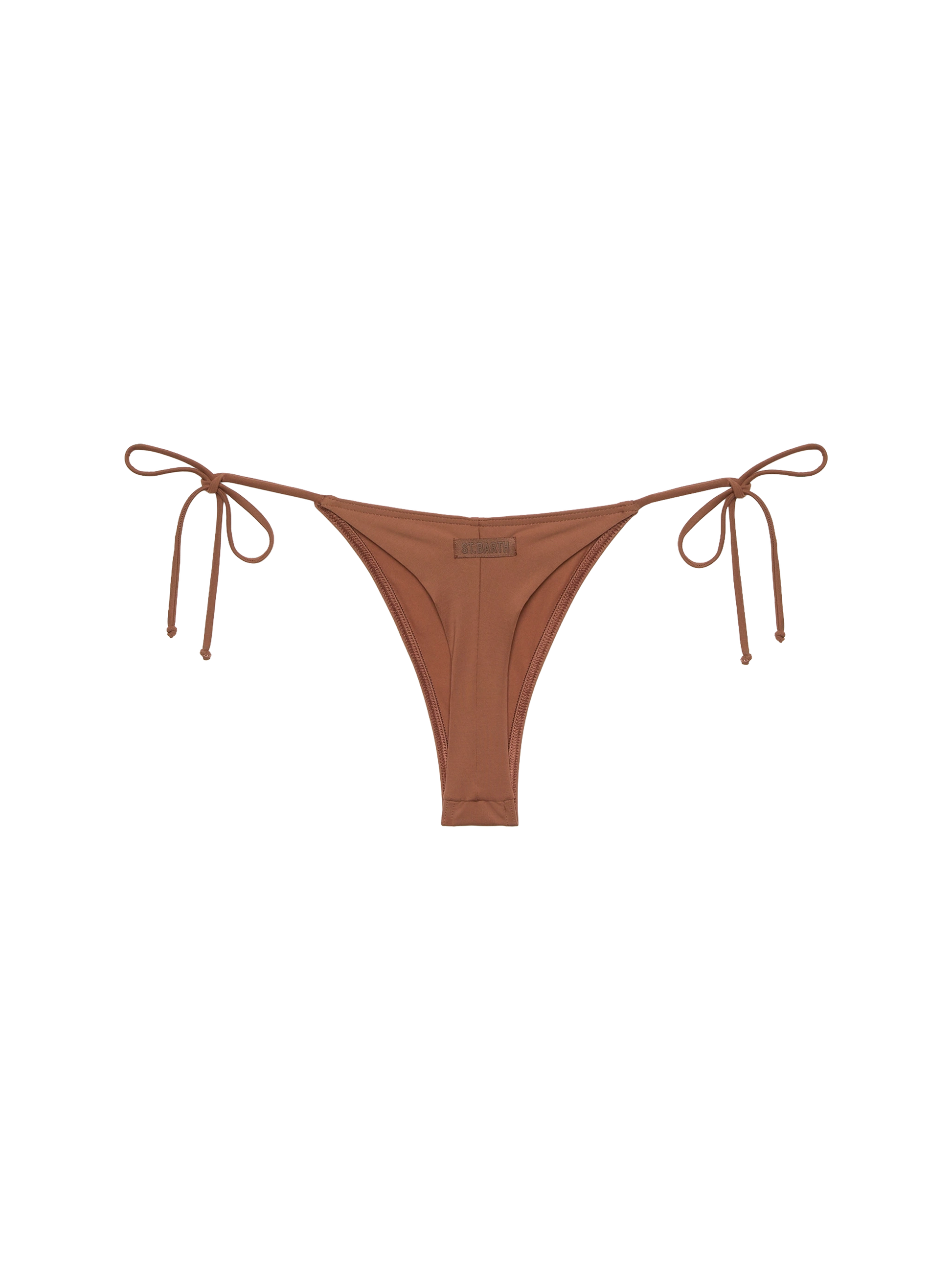 Norah brown cheeky swim briefs - MC2 Saint Barth
