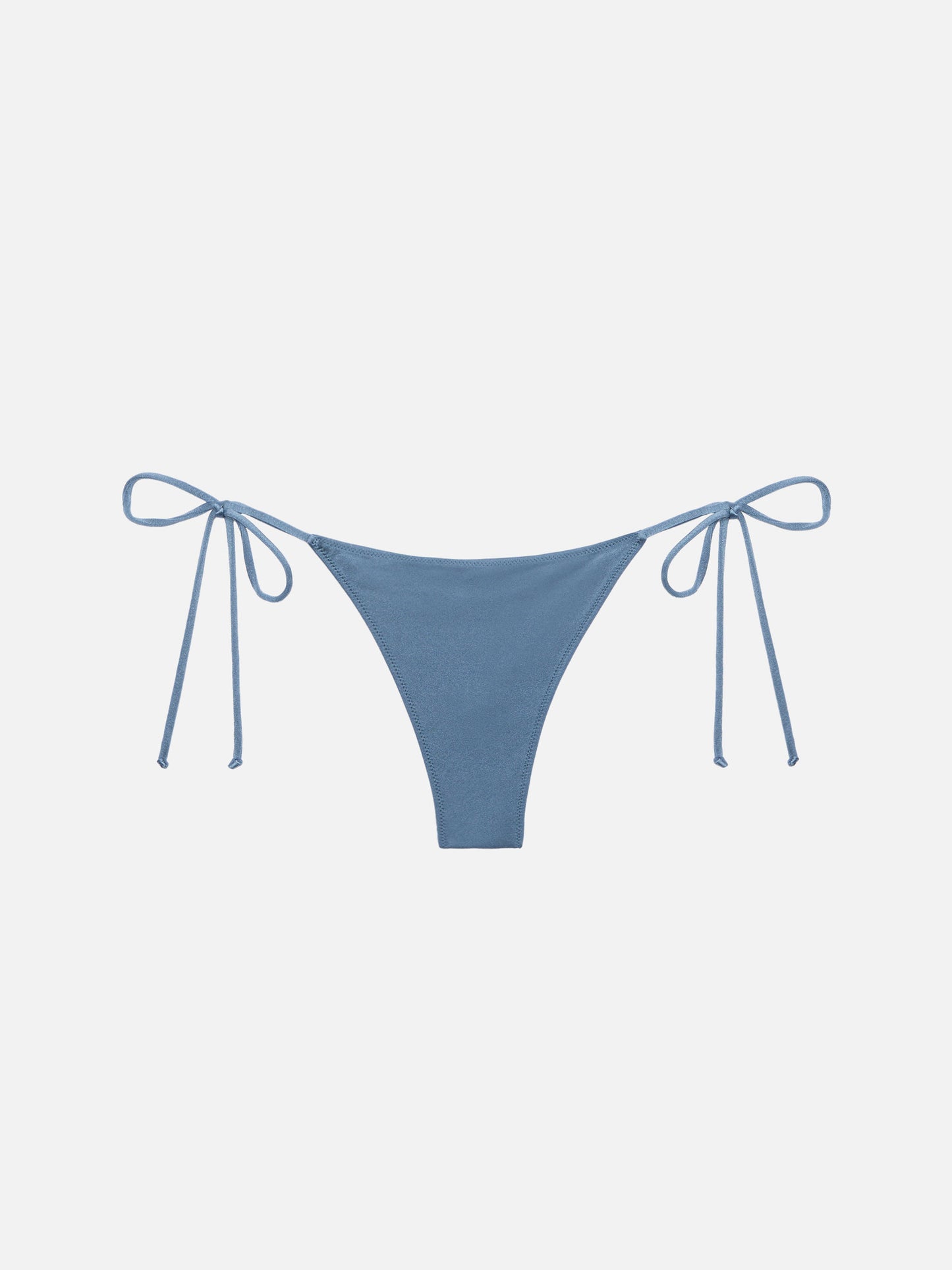 Norah shimmer avio blue cheeky swim briefs