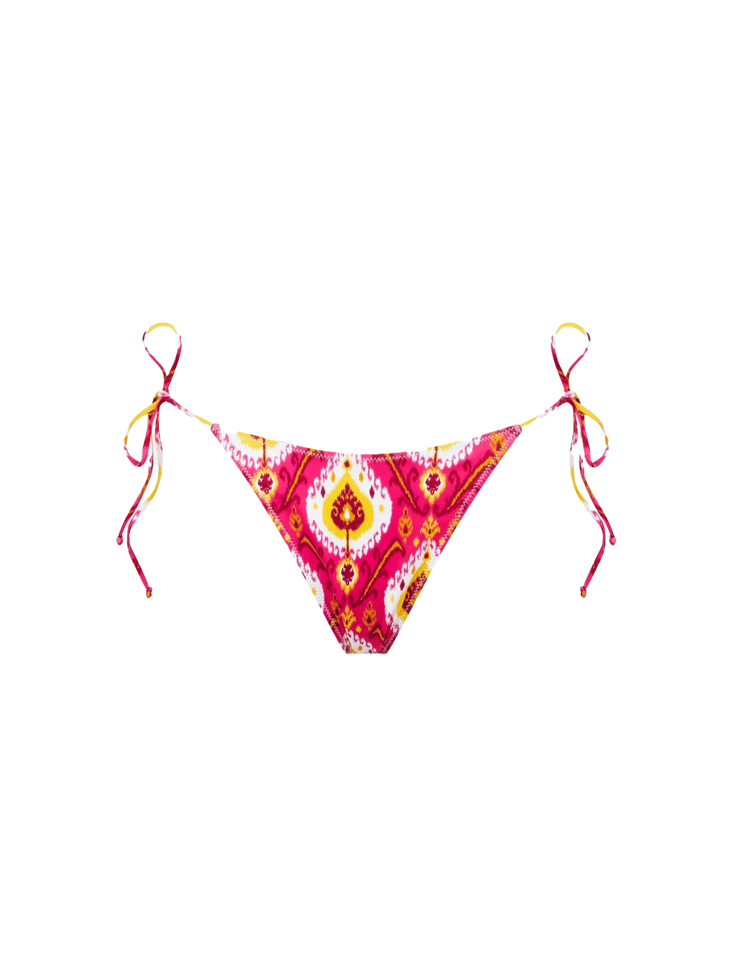 Woman cheeky swim briefs with ikat print - MC2 Saint Barth