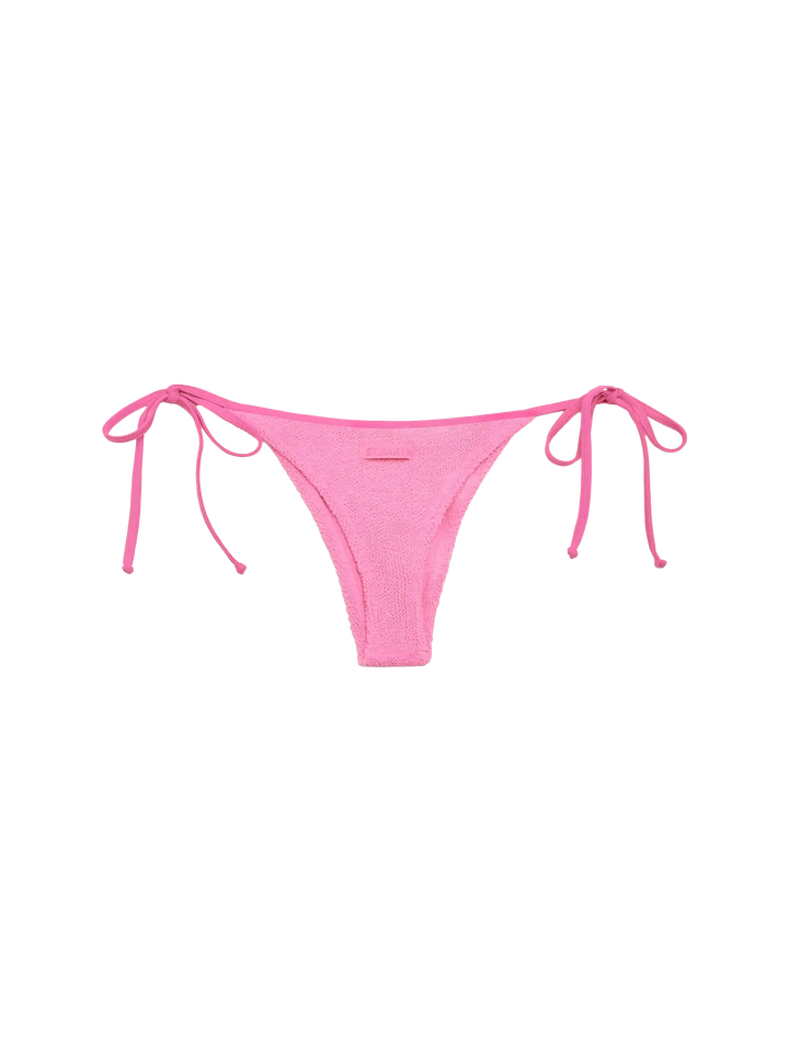 Norah pink crinkle cheekiest swim briefs - MC2 Saint Barth