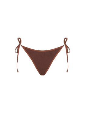 Slip da bagno sgambato da donna crinkle