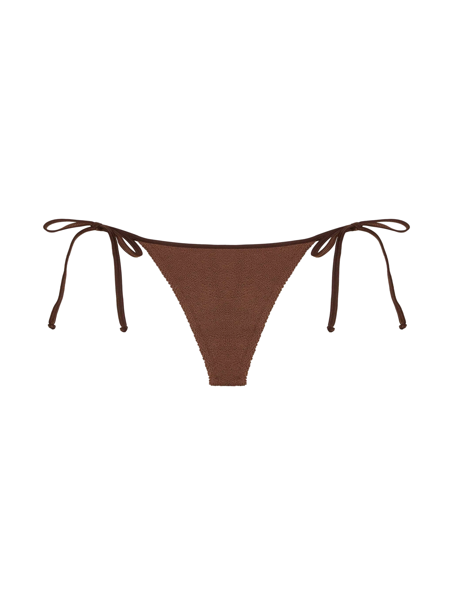 Norah brown crinkle cheekiest swim briefs - MC2 Saint Barth