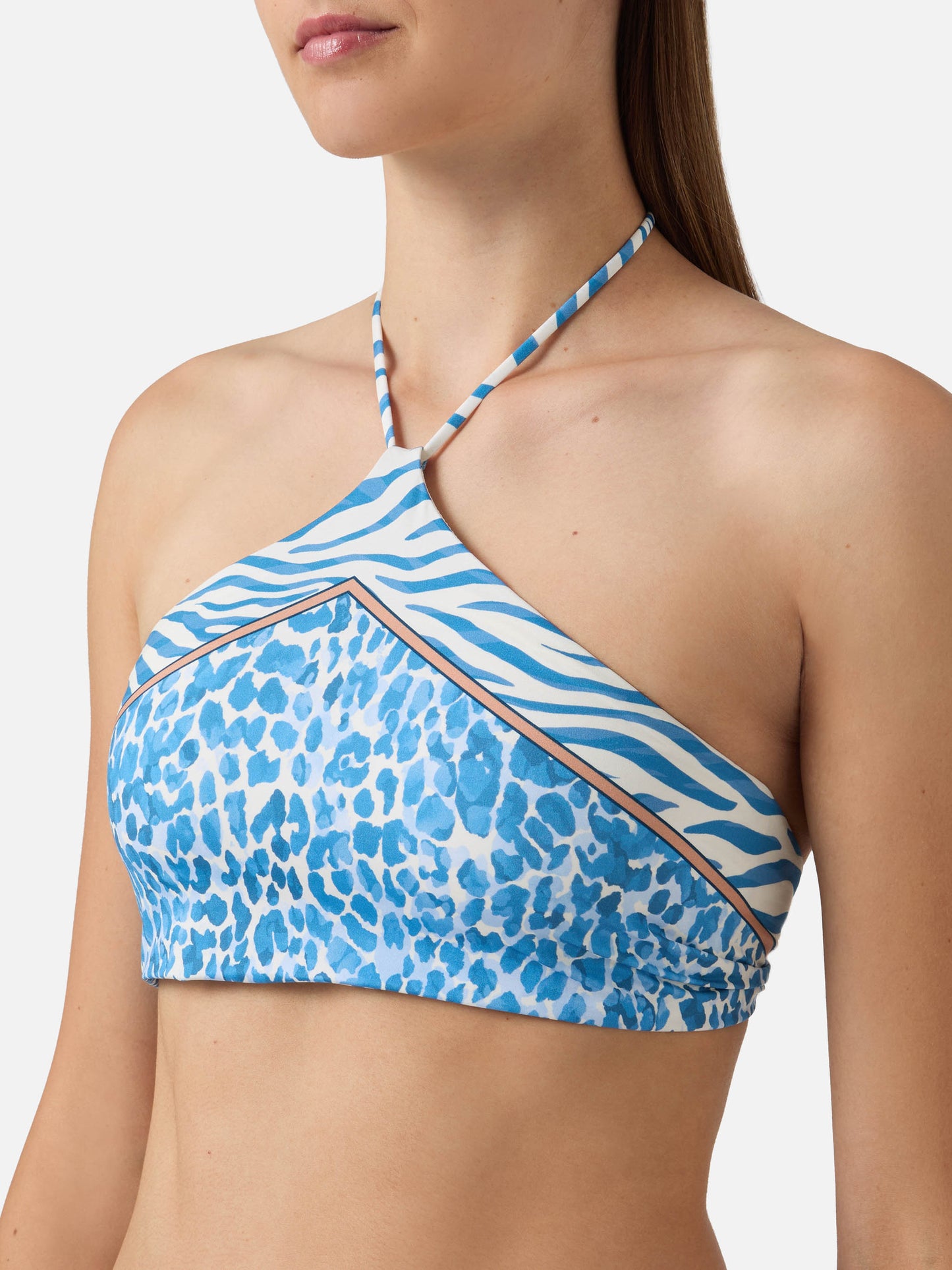 Bikini Nairobi Marielle con stampa safari animalier multicolor