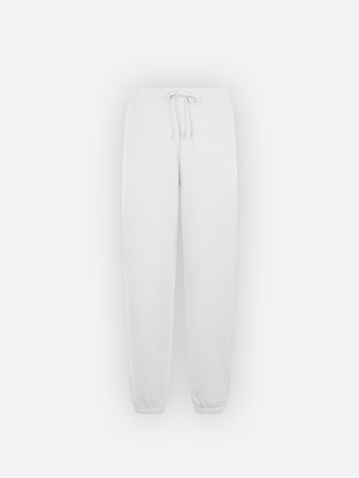 Fleece cotton joggers Odalys Jr  with white bandanna print