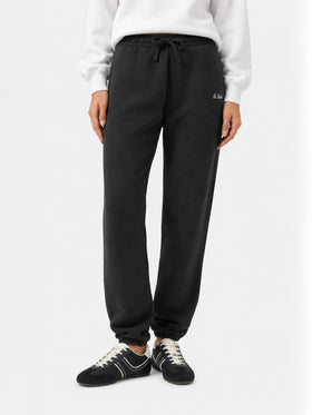 Black cotton fleece jogger pants Odalys