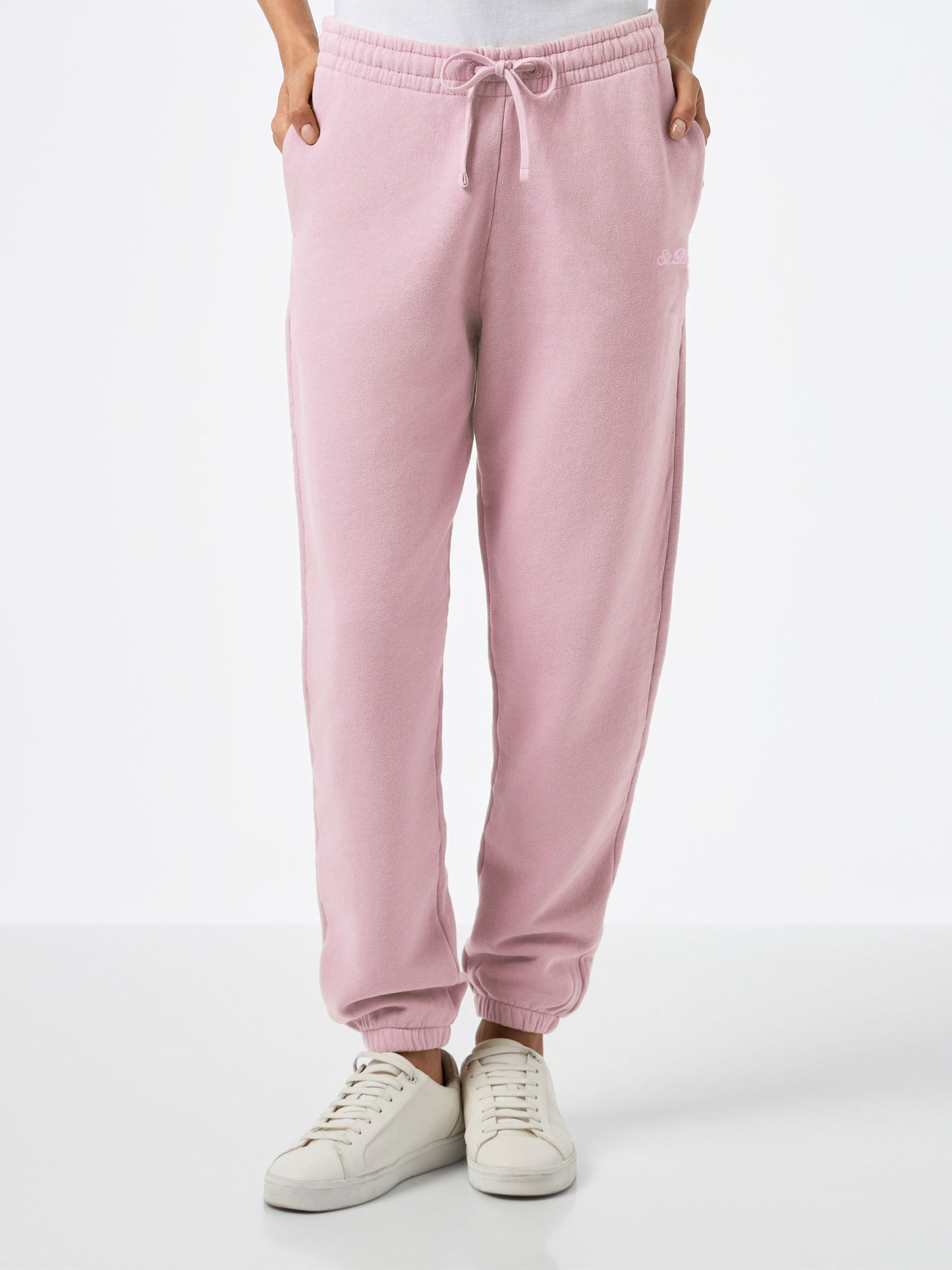 Odalys Jogginghose aus rosa Baumwollfleece