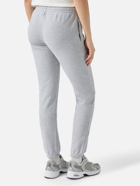 Pantaloni joggers Odalys in pile grigio