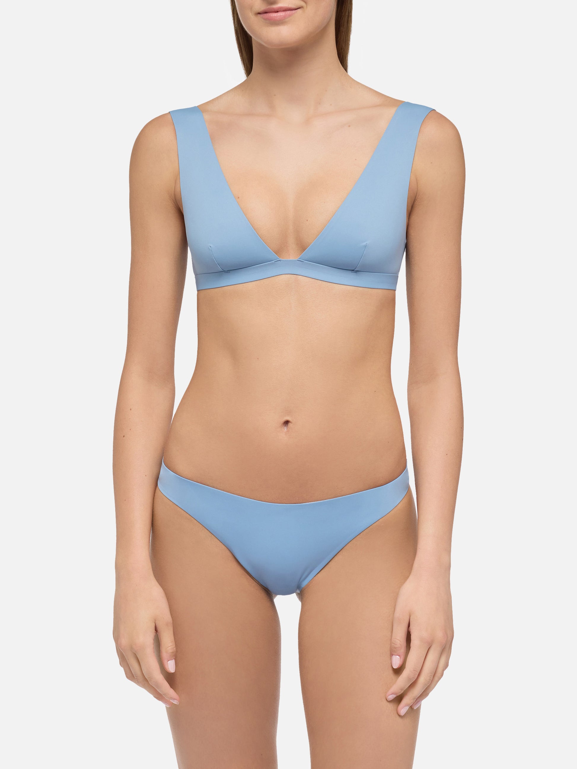 Reanna heatsealed swim briefs - Ofelia heatsealed scooped bralette top - MC2 Saint Barth