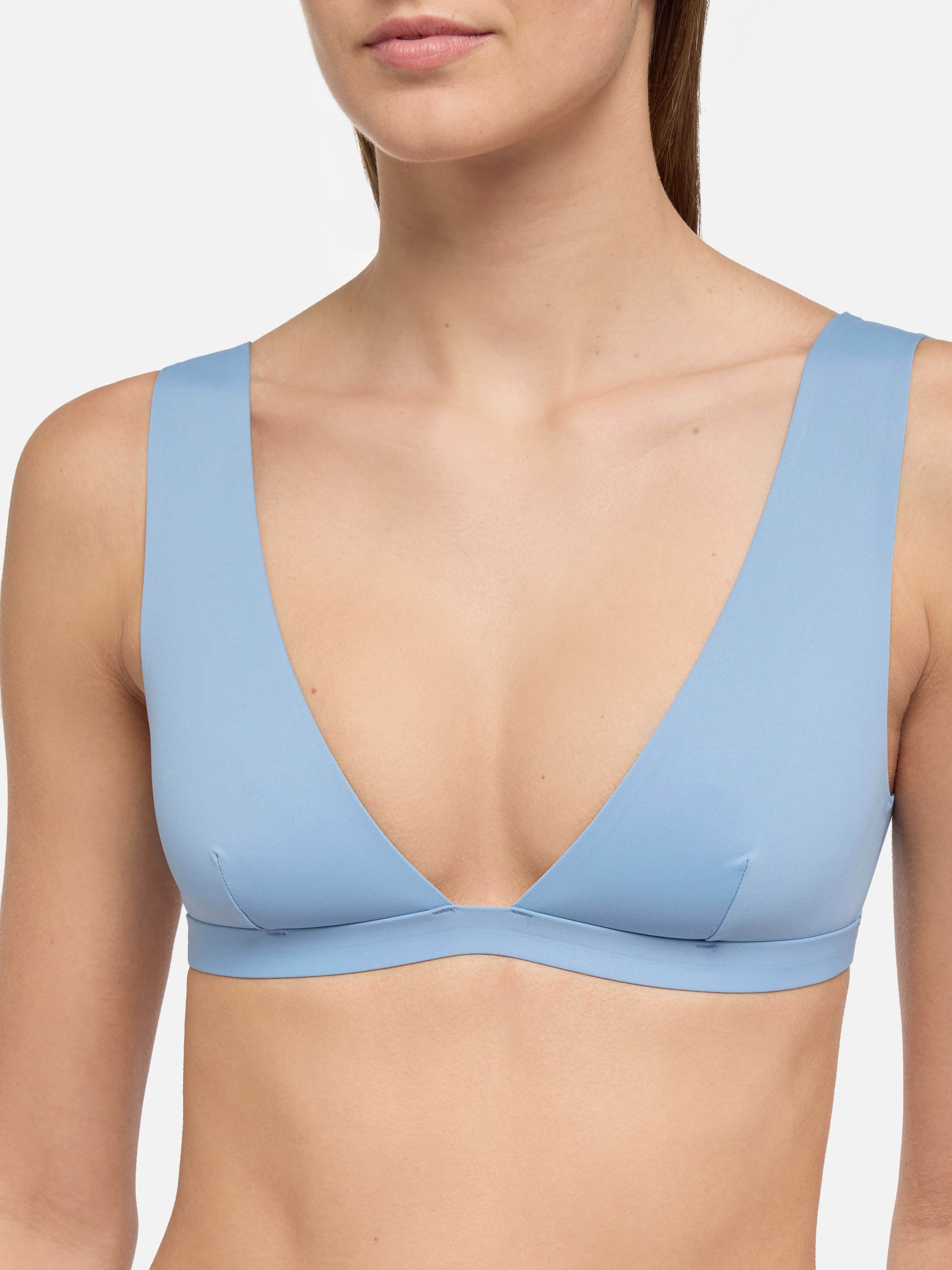 Reanna heatsealed swim briefs - Ofelia heatsealed scooped bralette top - MC2 Saint Barth