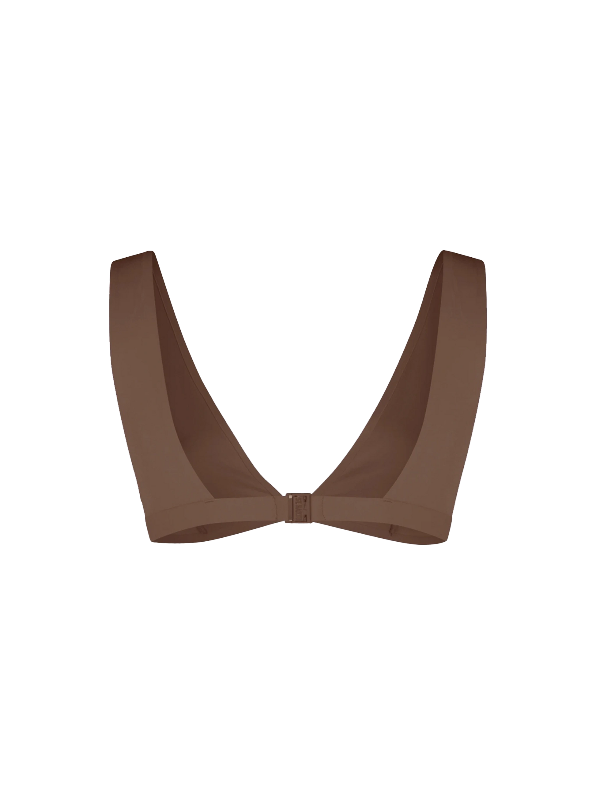 Woman heatsealed scooped beach top Ofelia - MC2 Saint Barth