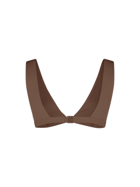 Woman heatsealed scooped beach top Ofelia - MC2 Saint Barth