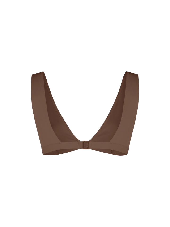 Woman heatsealed scooped beach top Ofelia - MC2 Saint Barth