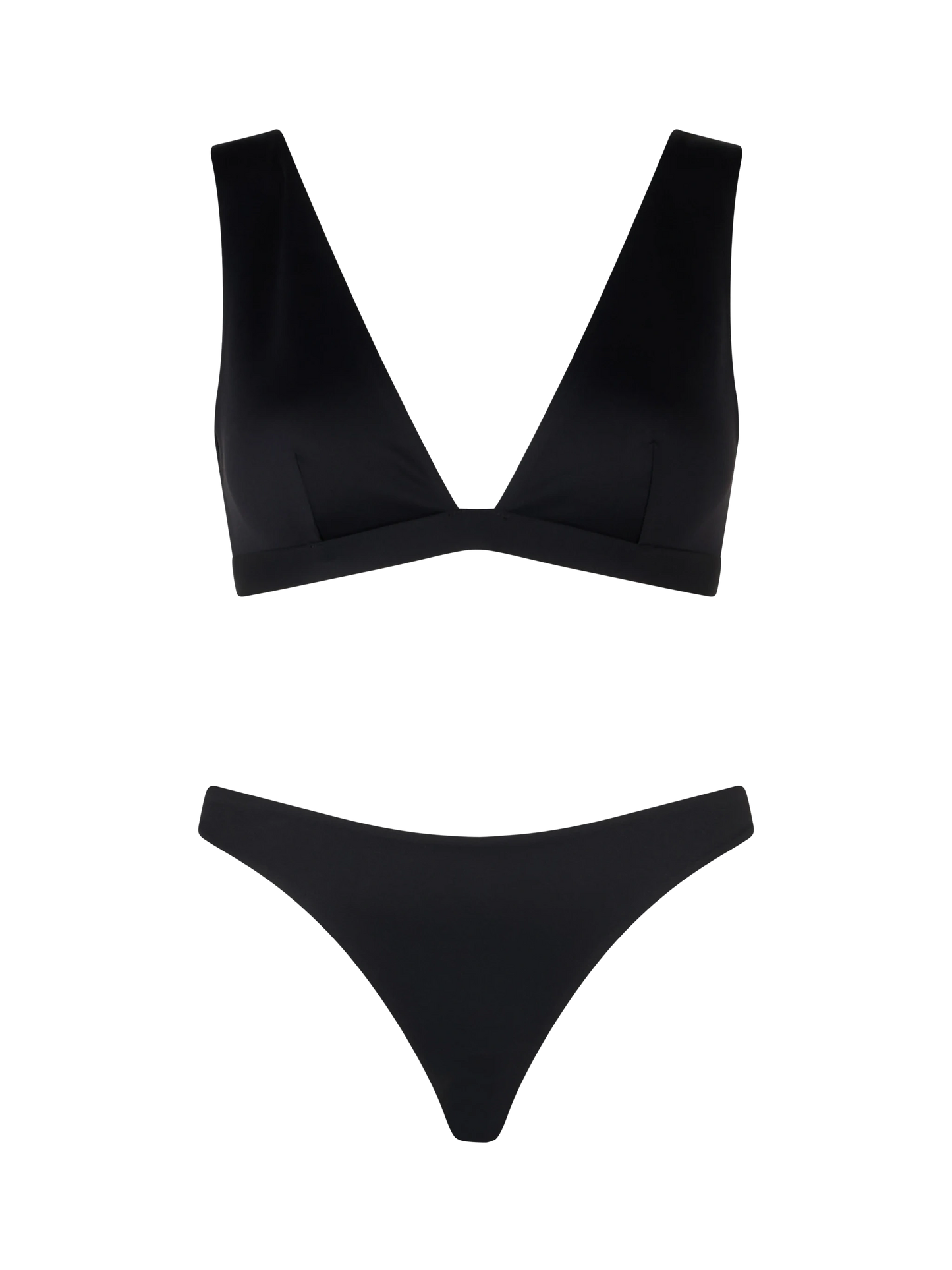 Woman heatsealed scooped beach top Ofelia Reanna - MC2 Saint Barth