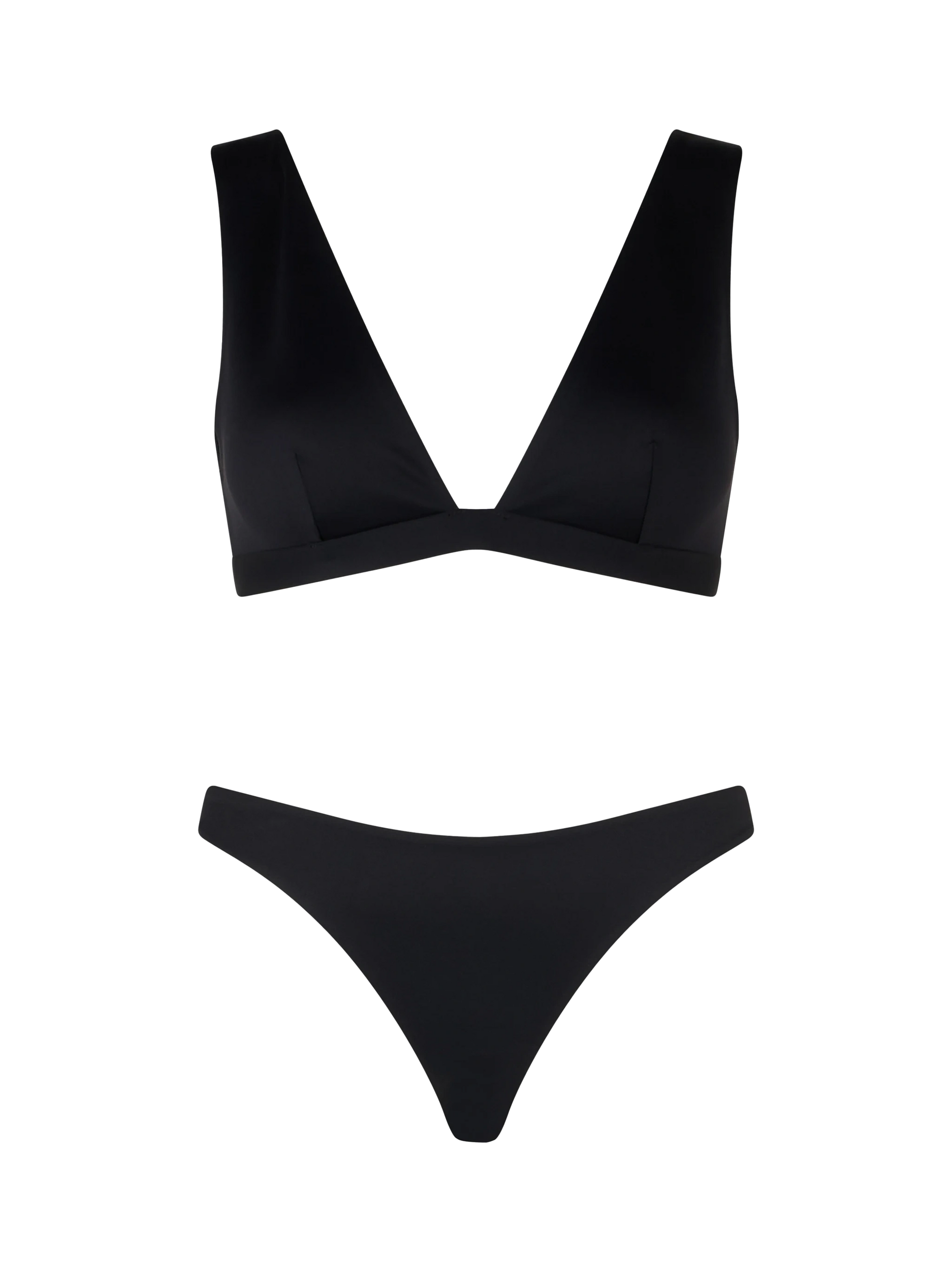 Woman heatsealed scooped beach top Ofelia Reanna - MC2 Saint Barth