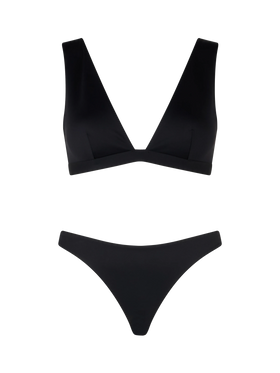 Woman heatsealed scooped beach top Ofelia Reanna - MC2 Saint Barth