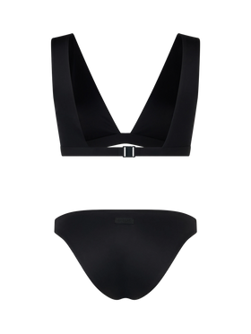 Woman heatsealed scooped beach top Ofelia Reanna - MC2 Saint Barth