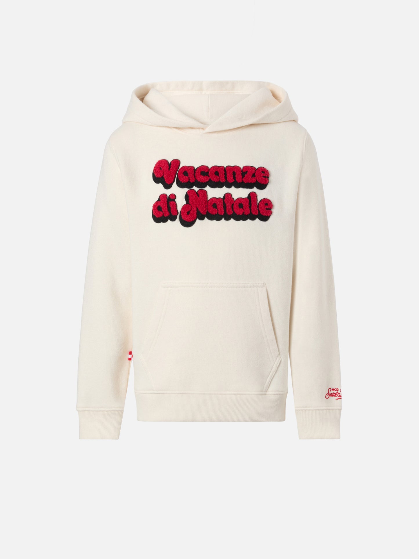 Felpa  con cappuccio Oliver con stampa Vacanze di Natale | VACANZE DI NATALE SPECIAL EDITION
