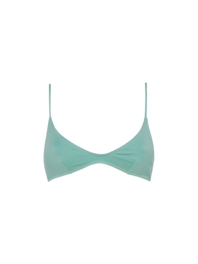 Paloma sage green scoop bralette - MC2 Saint Barth