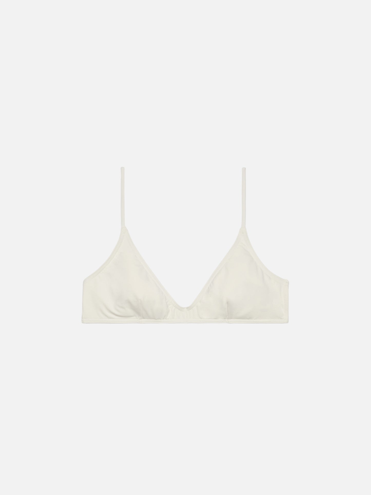 Cremefarbenes U-Ausschnitt-Bralette „Paloma“