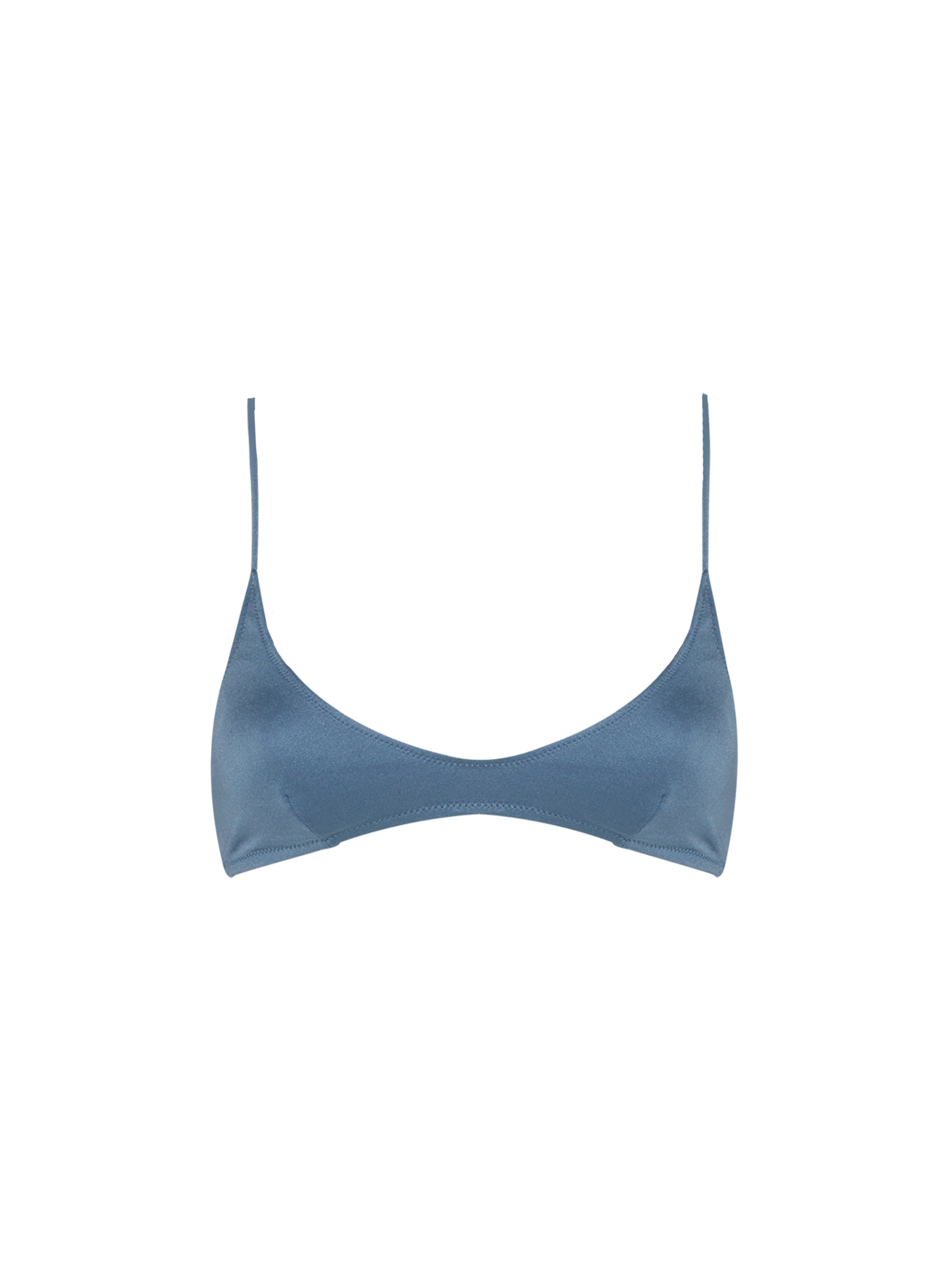 Paloma shimmer blue avio scoop bralette - MC2 Saint Barth
