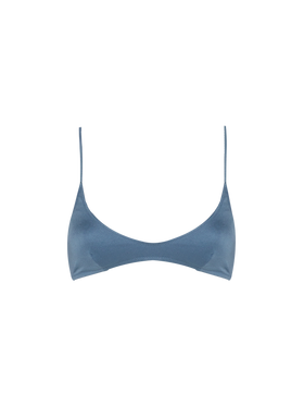 Paloma shimmer blue avio scoop bralette - MC2 Saint Barth