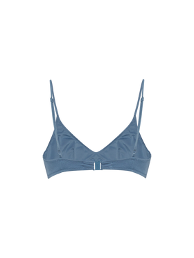 Paloma shimmer blue avio scoop bralette - MC2 Saint Barth