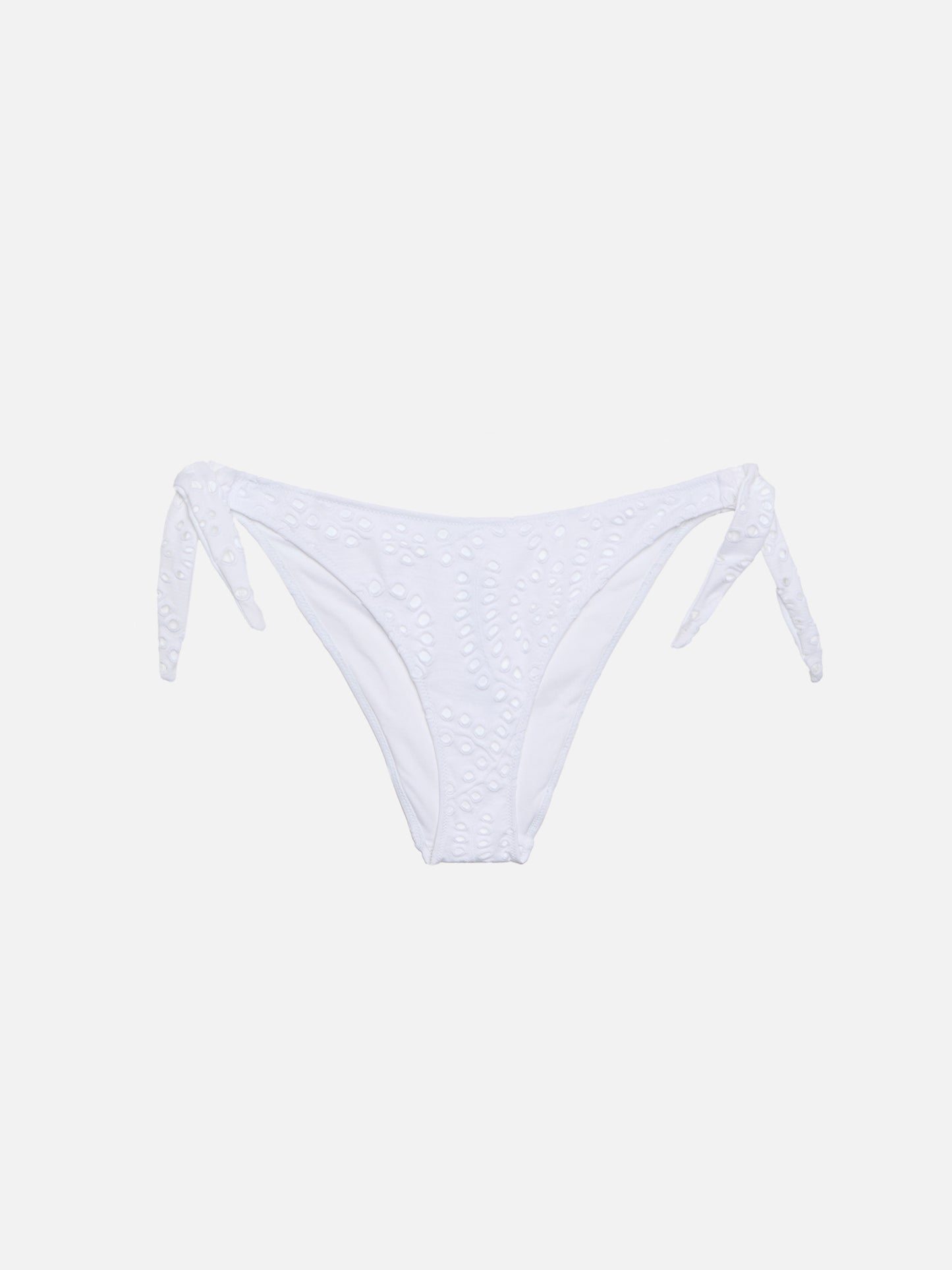 Yali black Sangallo lace classic swim briefs - MC2 Saint Barth