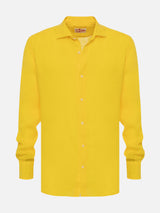 Yellow linen shirt Pamplona