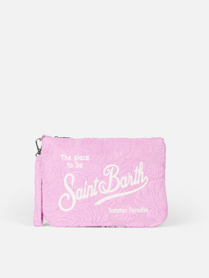 Mc2 Saint Barth Pouch Parisienne in spugna a bassorilievo