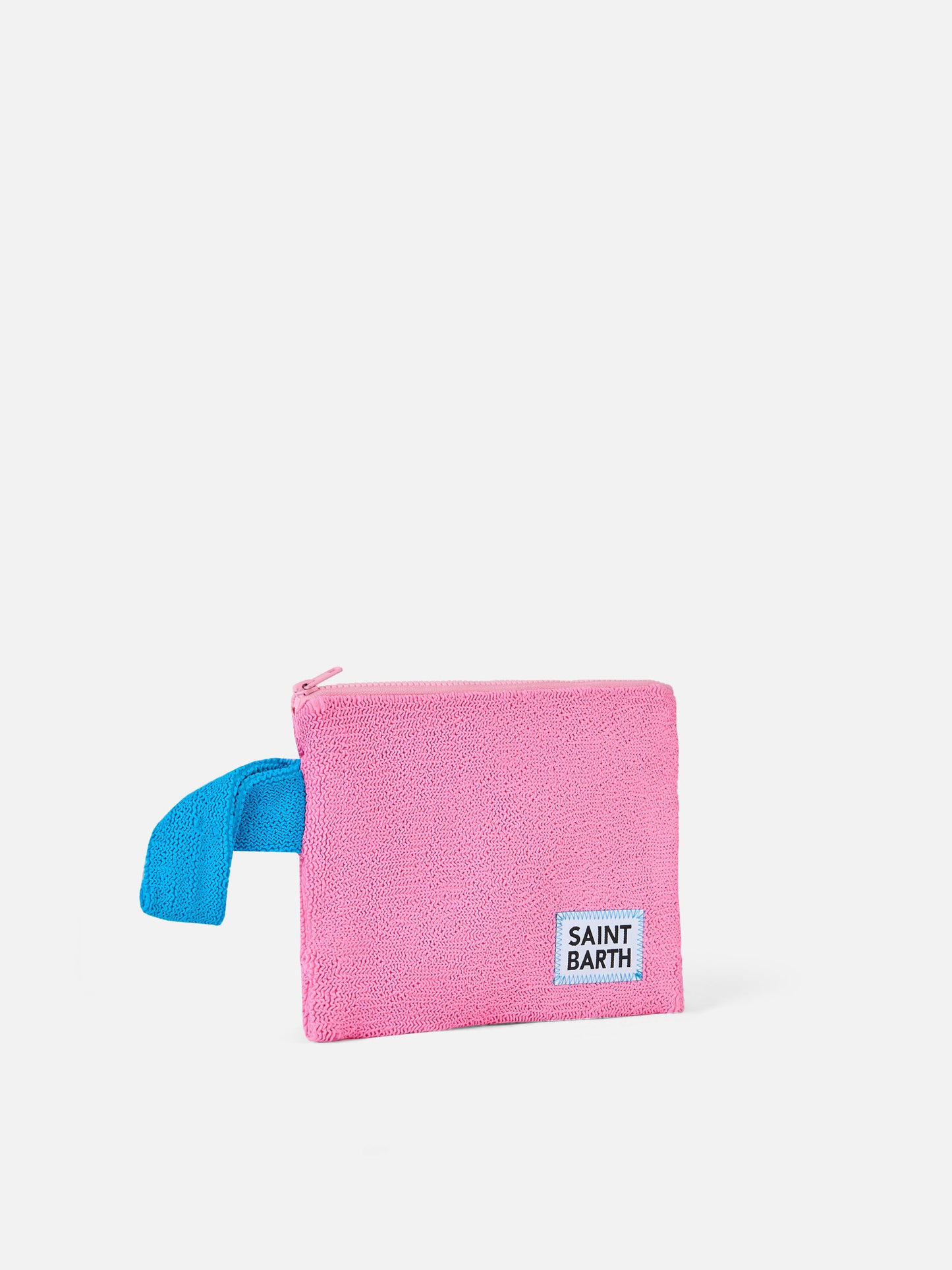 Pareasy pink crinkle pochette - MC2 Saint Barth