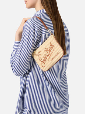 Parisienne Mini pouch with brown details